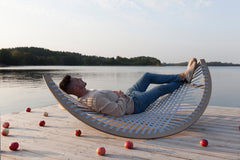 Aggy Design Daybed Panama Banana Braun