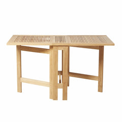 Cinas Butterfly Balkontisch Teak - Living-Oasis