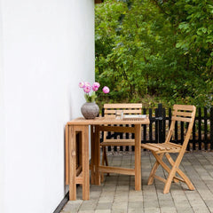 Cinas Butterfly Balkontisch Teak - Living-Oasis