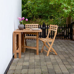 Cinas Clarish Klappstuhl Teak (2er Set) - Living-Oasis