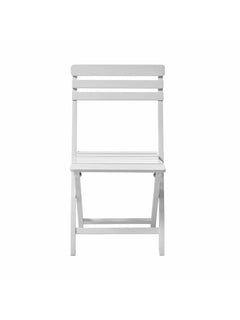 Cinas Clarish Klappstuhl weiss (2er Set) - Living-Oasis