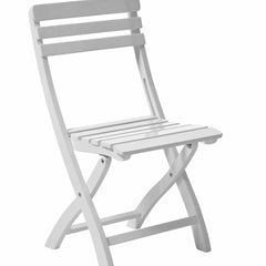 Cinas Clarish Klappstuhl weiss (2er Set) - Living-Oasis