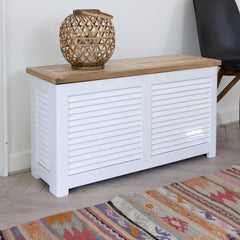 Cinas Classic Kissenbox weiss - Living-Oasis