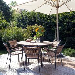 Cinas Ellen Gartentisch 110 anthrazit - Living-Oasis