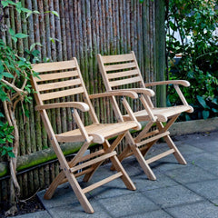 Cinas York Klappsessel Teak - Living-Oasis