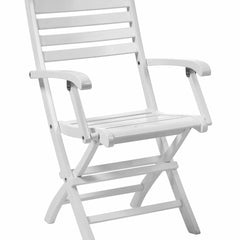 Cinas York Klappsessel weiss - Living-Oasis