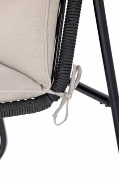 Bloomingville Hampton Loungeset, Schwarz, Metall