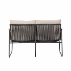 Bloomingville Hampton Loungeset, Schwarz, Metall