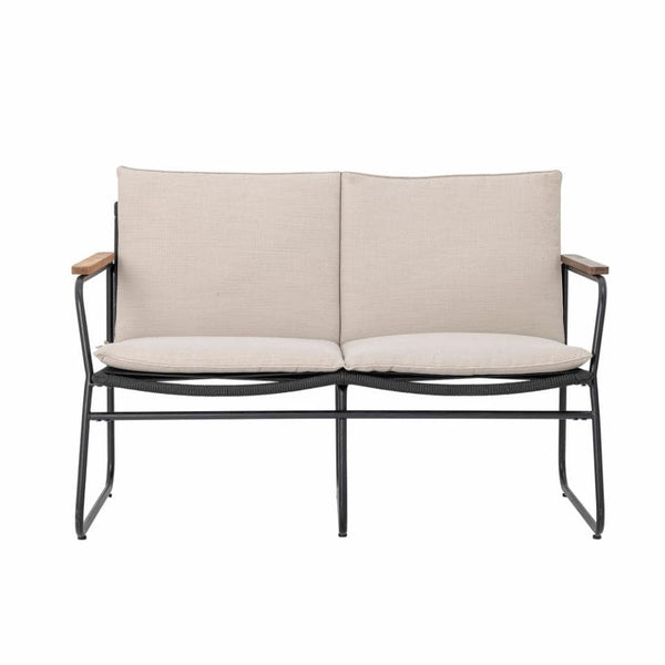 Bloomingville Hampton Loungeset, Schwarz, Metall