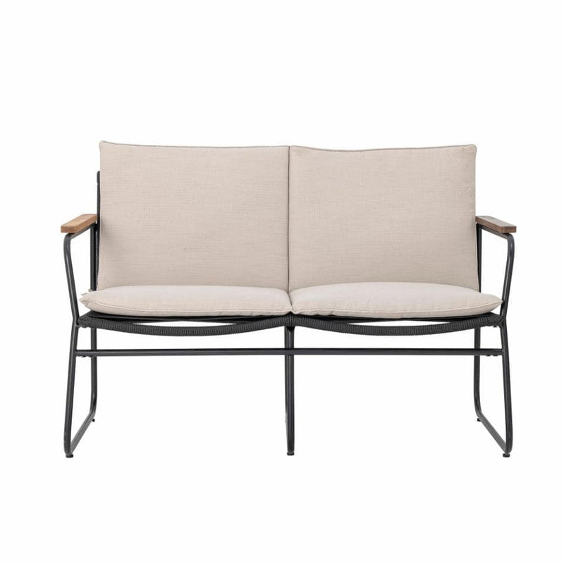 Bloomingville Hampton Loungeset, Schwarz, Metall