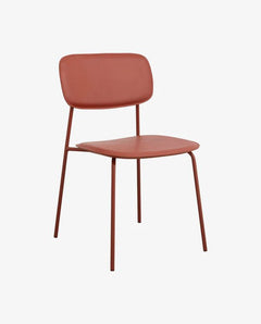 Nordal Esa Dinning Stuhl Rust Red (4er Set) - Living-Oasis