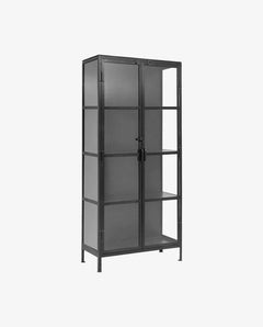 Nordal Phoenix Schrank, Eisen schwarz, klein - Living-Oasis